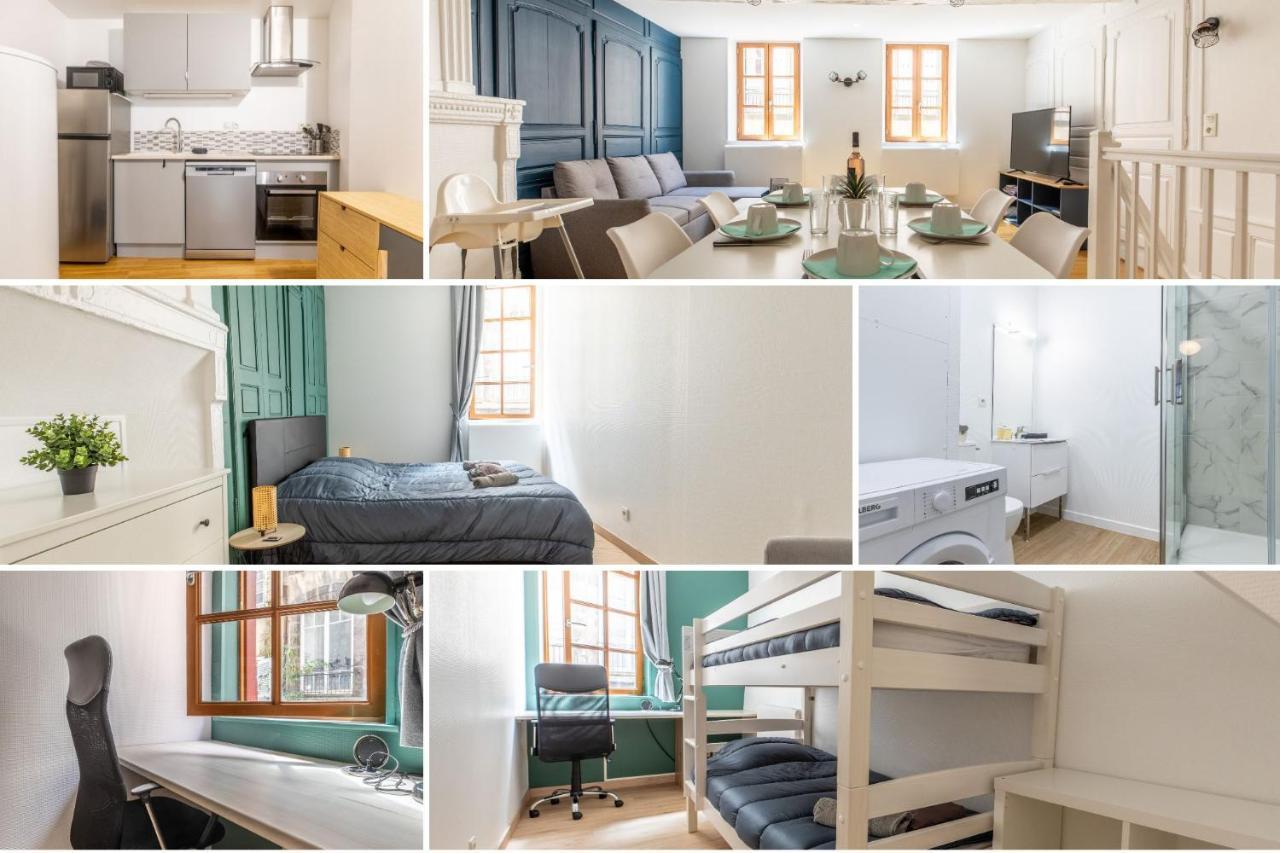 Le Double Pirou # 2 Appartements # Halte Auvergne Thiers Luaran gambar