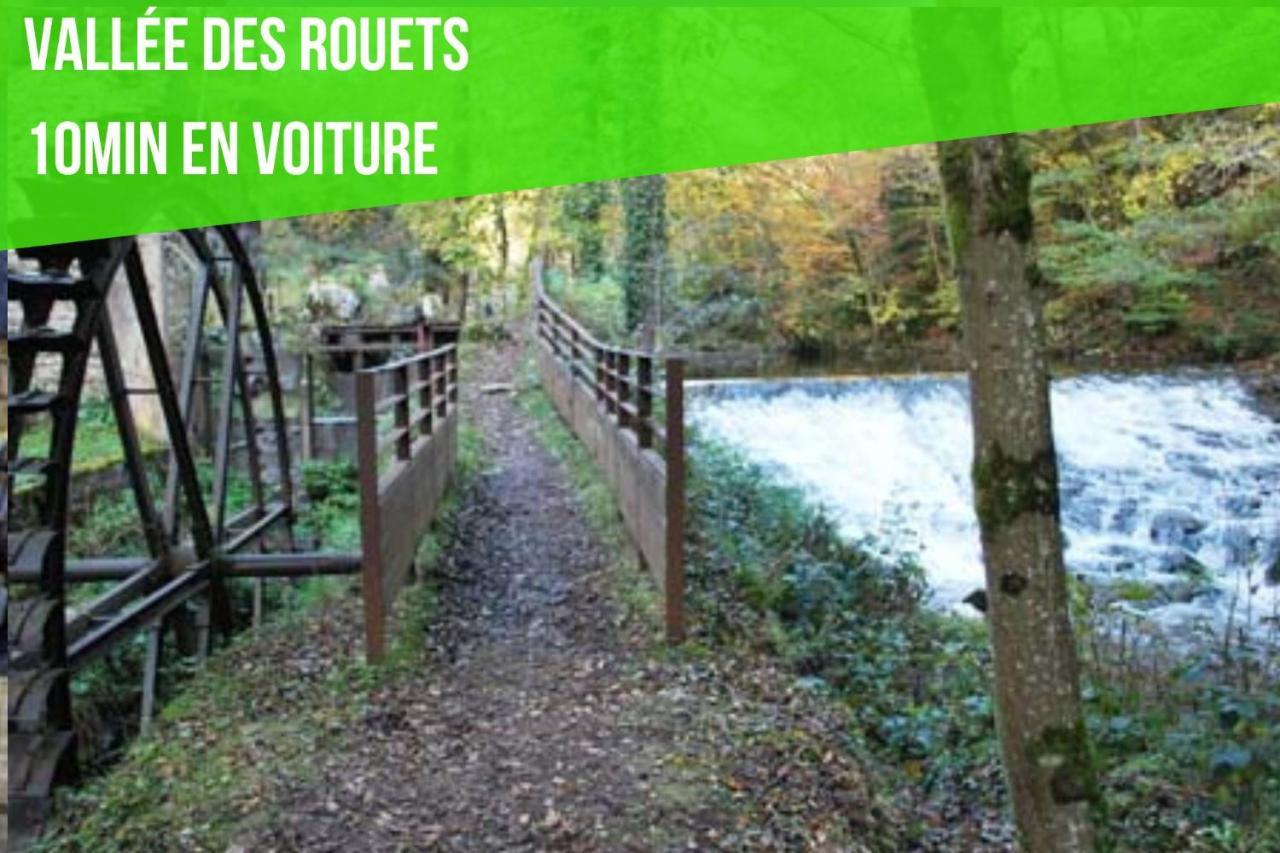 Le Double Pirou # 2 Appartements # Halte Auvergne Thiers Luaran gambar